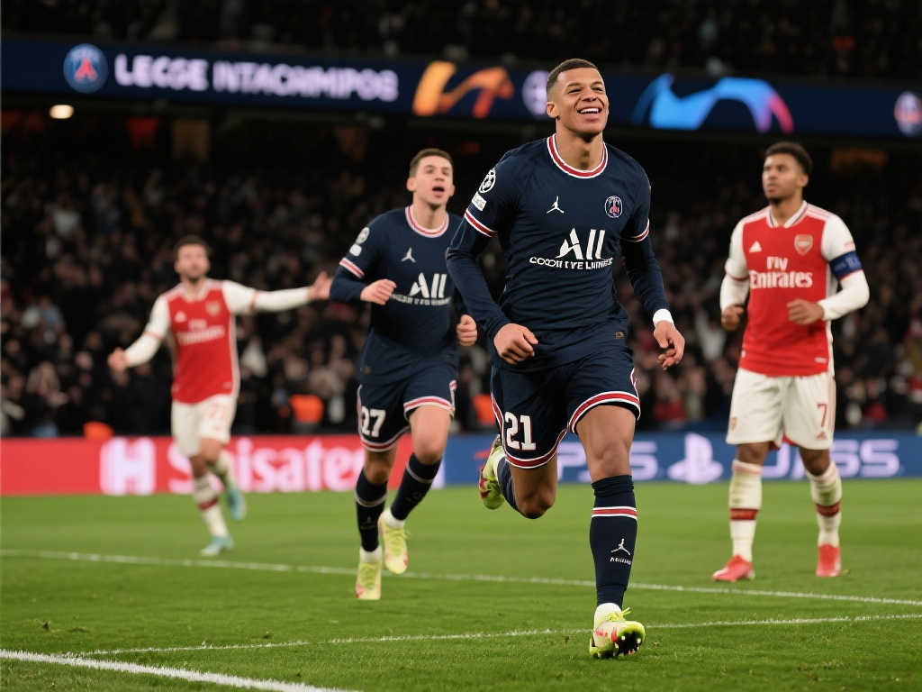 2-1逆袭！巴黎双胜阿森纳，力压英超四强挺进决赛，与国米角逐冠军